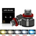 thumbnail image 1 of Laser headlight bulb H11 9005 9006 LED 2PCS projector lens fog light -, 1 of 4