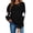 Black, variant on KimSoong Halloween Ghosts Graphic Sweatshirt Women's Season Sweatshirts Halloween Graphic Crew Neck Tops Casual Sweater
