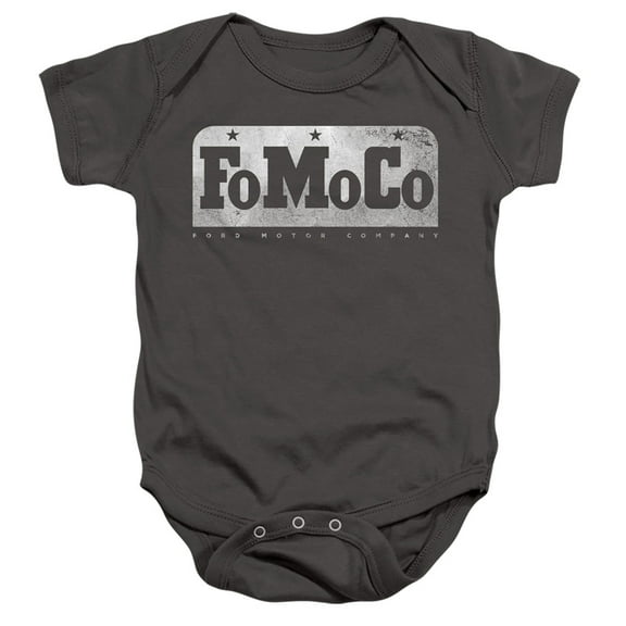 Ford Fomoco-Infant Snapsuit Charcoal-18Mos