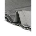 thumbnail image 5 of INSPIRE CHIC Women's Satin Pajamas Sets Short Sleeve Button Tops with Capri Pants 2 Pcs Loungewear XS Grey, 5 of 6
