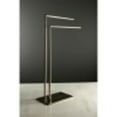 thumbnail image 2 of Kingston Brass SCC8325 Edenscape Pedestal Dual Towel Rack, Oil Rubbed Bronze, 2 of 7