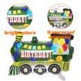thumbnail image 3 of Globo de película de aluminio para transporte, camión de bomberos, camión de ingeniería, avión, decoración de fiesta de cumpleaños para niño, globo de coche, 3 of 5