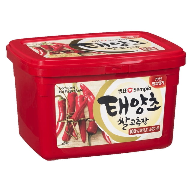 Sempio Pâte de Piment Gochujang, 2,8 kg – Authentique Pâte de Chili Coréenne Fermentée pour la Cuisson, les Marinades et les Sauces