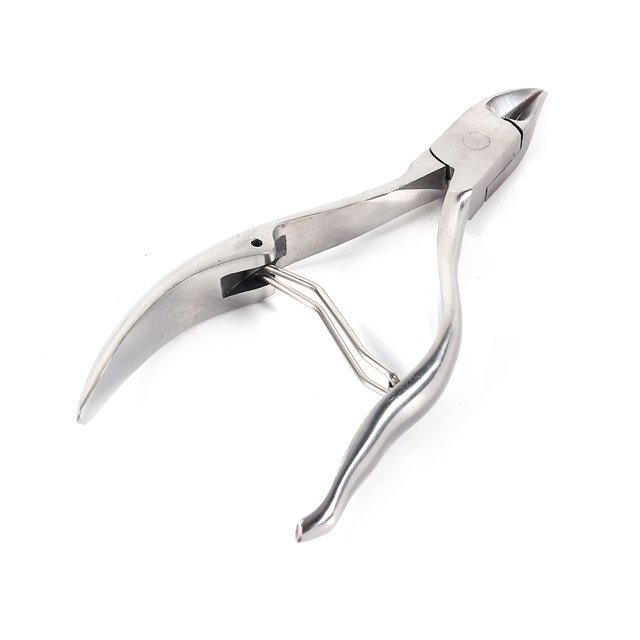 Tondeuse à Cuticules avec Capuchon de Protection, Pince à Cuticules en Acier Inoxydable pour Ongles Incarnés, Outil de Manucure à Ongles Durs avec Conception Facile