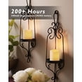 thumbnail image 5 of Homemory 24Pack Flickering Flameless Votive Candles, Battery Operated LED Tealight for Wedding, Outdoor, Table, Festival (Warm White,Battery Included), 5 of 8