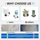 thumbnail image 2 of Anti-mold Shower Curtain With Weight Magnet Below, 0.2mm [180x200cm] Waterproof Antibacterial, 2 of 5