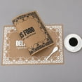 BAETEUY Vintage Placemat HeatResistant Nonslip PVC Heat Insulation