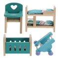 thumbnail image 1 of EeaseCA 1 Set of Children Mini House Toy Mini House Simulation Toy Kids Mini Furniture, 1 of 7