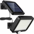 thumbnail image 1 of Luz solar para exteriores de 56 LED con sensor de movimiento, luz solar para jardín IP65 impermeable a 120 ° con cable de 5 m [Clase de eficiencia energética A++], 1 of 5