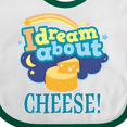 thumbnail image 4 of Inktastic Dream About Cheese Boys or Girls Baby Bib, 4 of 4