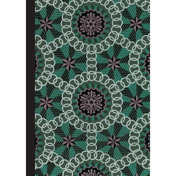 Bnf Papiers Peints Carnet Blanc, Motif Rosaces, Papier Peint 18e, (Paperback)