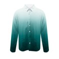 thumbnail image 4 of Njagoc3 Mens Long Sleeve Shirt, Classic Collar, Ombre Print, Comfortable and Skin-Friendly, Casual Fashion, Great for Daily Wear and Outdoor Activities, 4 of 6