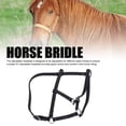 thumbnail image 3 of Harnais de Traction Réglable en Nylon pour Cheval, Accessoire de Tête de Cheval, 3 of 7