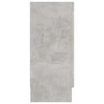 thumbnail image 5 of vidaXL Vitrine Cabinet Concrete Grey 120x30.5x70 cm Engineered Wood, 5 of 5