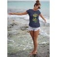 thumbnail image 3 of Pipeline Live Love Surf Graphic - T-shirt Women's, 3 of 4