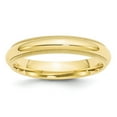 thumbnail image 1 of Solid 10k Yellow Gold 4mm Milgrain Comfort Fit Wedding Band Ring Size 4.5, 1 of 5