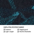 thumbnail image 5 of Decorative Tapestries 60x51in Wall Wall Hanging Unmarked Peg Hook For Picnic Cloth Porch Hanging Tablecloth Bedspread Argyle Plaid Darkturquoise_4, 5 of 8