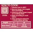 thumbnail image 6 of Great Value Cheese & Pepperoni Mini Pizza Bagels, 31.1 oz, 40 Count, 6 of 8