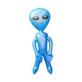 thumbnail image 4 of Inflatable Alien Novelty PVC Cartoon Alien Figures Adult Child Toy for Bar Alien L, 4 of 9