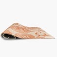 thumbnail image 4 of 18" x 30" Simply Daisy Antique Flowers Vintage Chenille Area Rug, Orange, 4 of 4