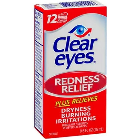 Clear Eyes Redness Relief Eye Drops