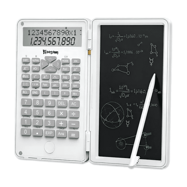 Calculadora Bloosom Científica C/tablet Inteligente Y 240 Funciones Blanco
