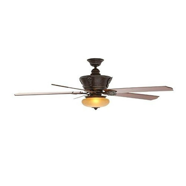 Hampton Bay Enchantment 68 Banci Bronze Ceiling Fan W Light Kit Enchantment 68 Banci Bronze