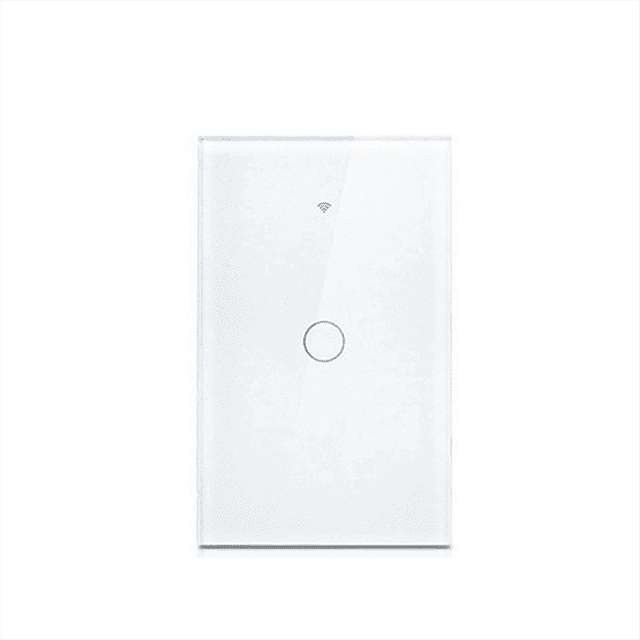 LEEYNEER Tuya US Plug Smart Switch 1 Gang No Neutral Wire Touch Sensor White