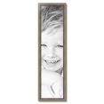 thumbnail image 2 of ArtToFrames 10" x 40" Silver Picture Frame, 10x40 inch Silver Wood Poster Frame (WOM-5023), 2 of 7