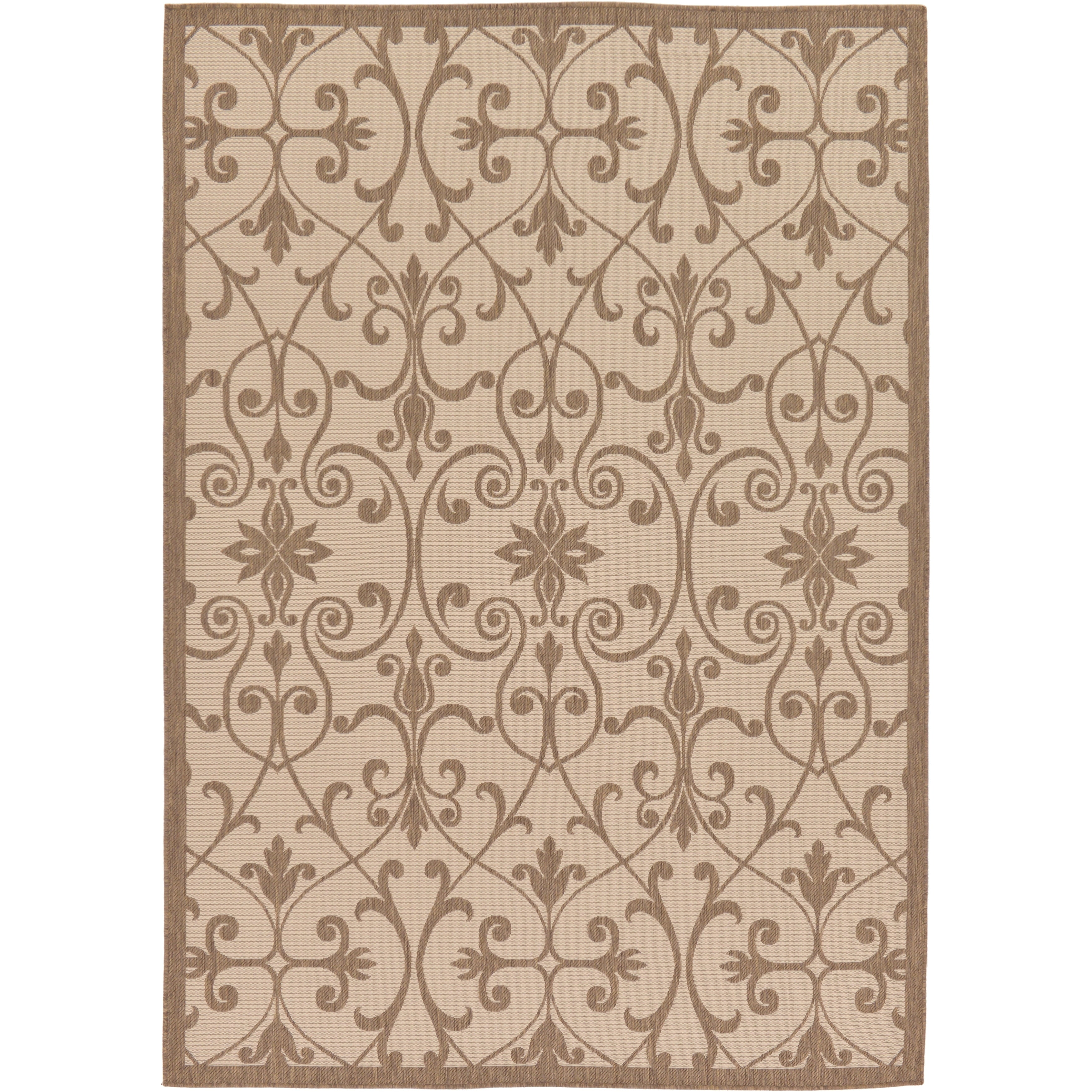 Unique Loom Gate Outdoor Area Rug 7 X 10 Com