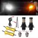 thumbnail image 2 of 2pcs Bau15s 96-led 3014 50w Dual-color Switchback Led Drl Turn Signal Light Kit, 2 of 5