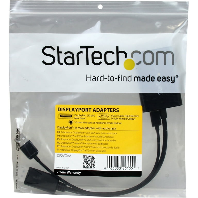 Cable adaptador de DisplayPort a HDMI de StarTech.com