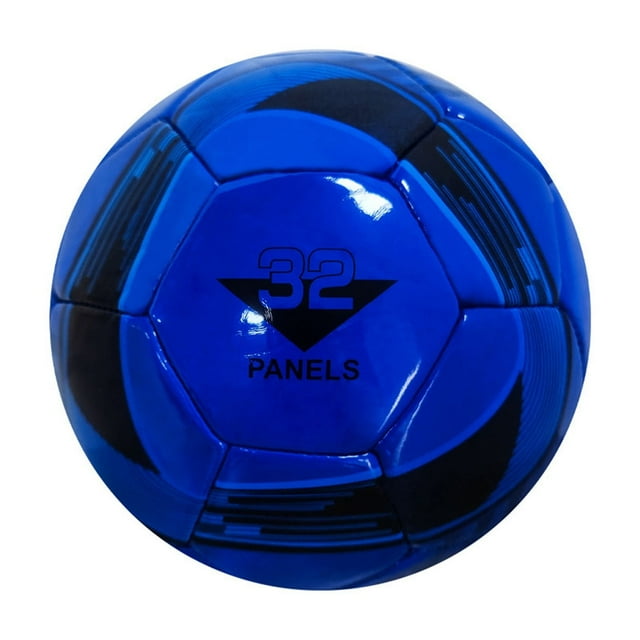 keepw Ballon de Soccer Taille 5 avec Rétention d'Air Fiable, Sensation de Pied Épaissie, Bleu