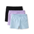 thumbnail image 3 of The Children's Place Girls Pull-On Everyday Cartwheel Shorts, 6-Pack, Sizes XS-XXL, 3 of 3