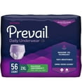 thumbnail image 2 of Prevail Daily Underwear Disposable Underwear Female Pull On with Tear Away Seams 2X-Large, PWC-517, Maximum, 14 Ct, 2 of 8
