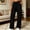 Black women high waisted sweatpants with pockets a1, variant on BRELIL Women's High Waisted Straight Leg Sweatpants with Pockets Casual Loose Lounge Pants Solid Officewear Long Trousers Fashion Outfits, Dark Gray M