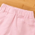 thumbnail image 5 of Zshosam Baby Shorts Girl Toddler Kids Baby Boy Girl Shorts Elastic Waist Shorts Summer Casual Short Pants Bottoms Size 9T 10T,(Pink 9-10 Years), 5 of 5