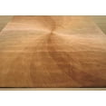 thumbnail image 3 of Hand-tufted Wool Gold Contemporary Abstract Swirl Rug, 3 of 3