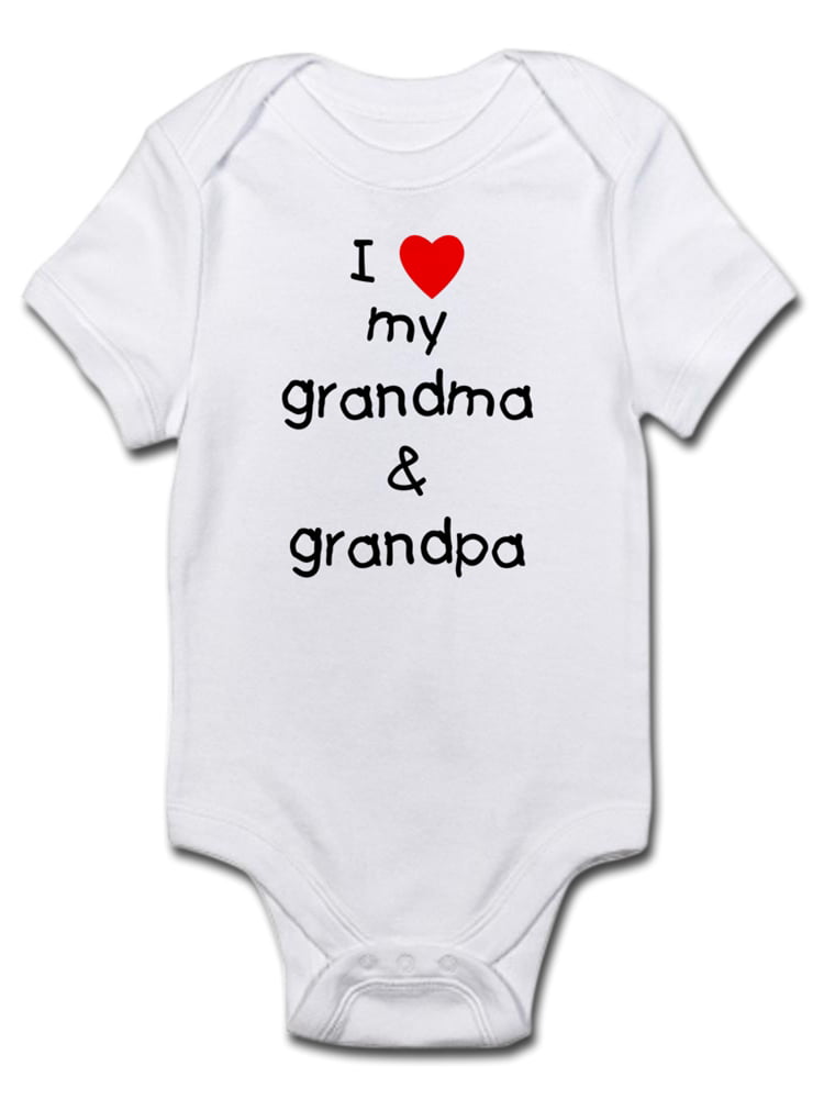 I Love Mommy Daddy Grandma Grandpa Best Neon Lap Shoulder Creeper NB To 24 Mos 