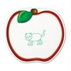 Learning Resources Themed Write and Wipe Boards - Apple (Set of 5)