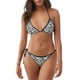thumbnail image 1 of Balery Black White Halloween Pijama Estampado Bikini de Dos Piezas para Mujer - Conjunto de Bikini Ajustable Sexy y Cómodo para Playa, 1 of 6