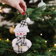 thumbnail image 4 of Fiudx Liquidación de ahorros de verano Colgante de decoración navideña Colgante de tela de árbol de Navidad Colgante de figura de anciano Colgante de ventana, 4 of 6