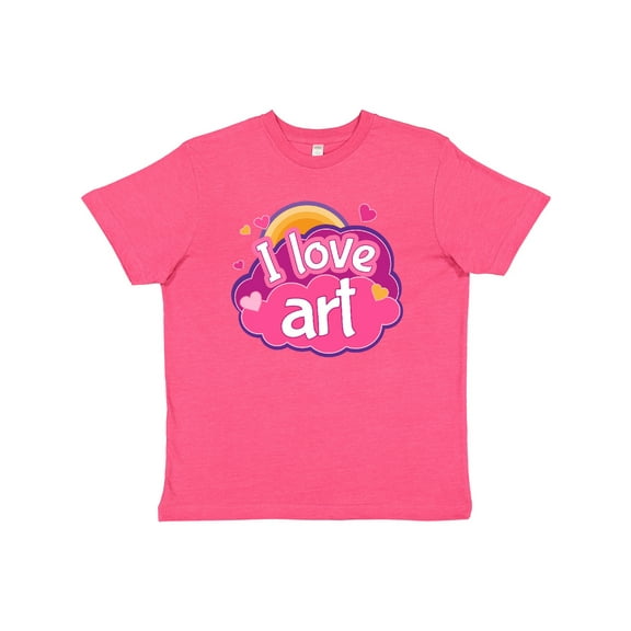 Inktastic Artist I Love Art Youth T-Shirt