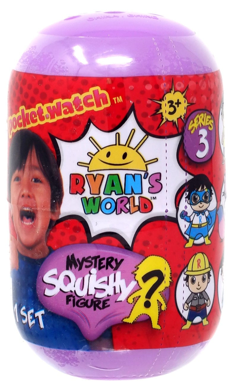 Mystery Squishy Figures Capsules Series 3 Sealed QTY Avail. Ryan's World