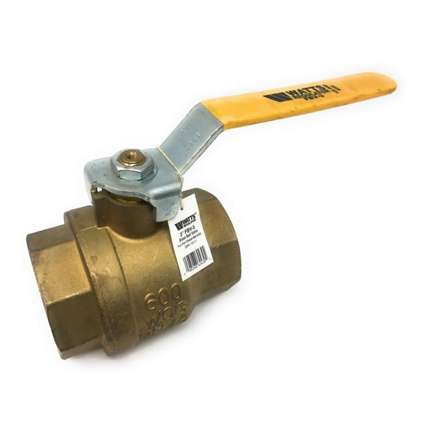 Watts 760212 3" 3FBV3 2Piece Full Port Brass Ball Valve 600 psi WOG