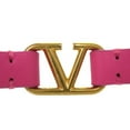 thumbnail image 4 of Pre-Owned Valentino Garavani V Leather Pink Bracelet 0891Valentino (Good), 4 of 10