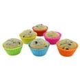 thumbnail image 3 of 7Penn Silicone Cupcake Baking Cups Reusable Muffin Liners Small 24pc Solid Color, 3 of 7