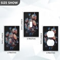 thumbnail image 2 of Light Switch Cover Switch Plate Outlet Cover Plug Cover for Electrical Unused Outlet Cover White Flowers with Blue Butterflies, 2 of 6