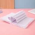 thumbnail image 6 of Plush Cover Notebook, Cute Furry Diary, Fabric Journal, All Season Stationery, Soft Fuzzy Notebook, Adults Writing Pad, Men Women Gift Notebook, 6 of 6