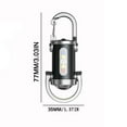 thumbnail image 3 of Ikohbadg Multi-Functional Mini Keychain Light, Portable Hook Pocket Floodlight & Flashlight for Outdoor Adventures, Camping, and Emergency Use, Compact, Versatile & Bright Lighting Solution, 3 of 7